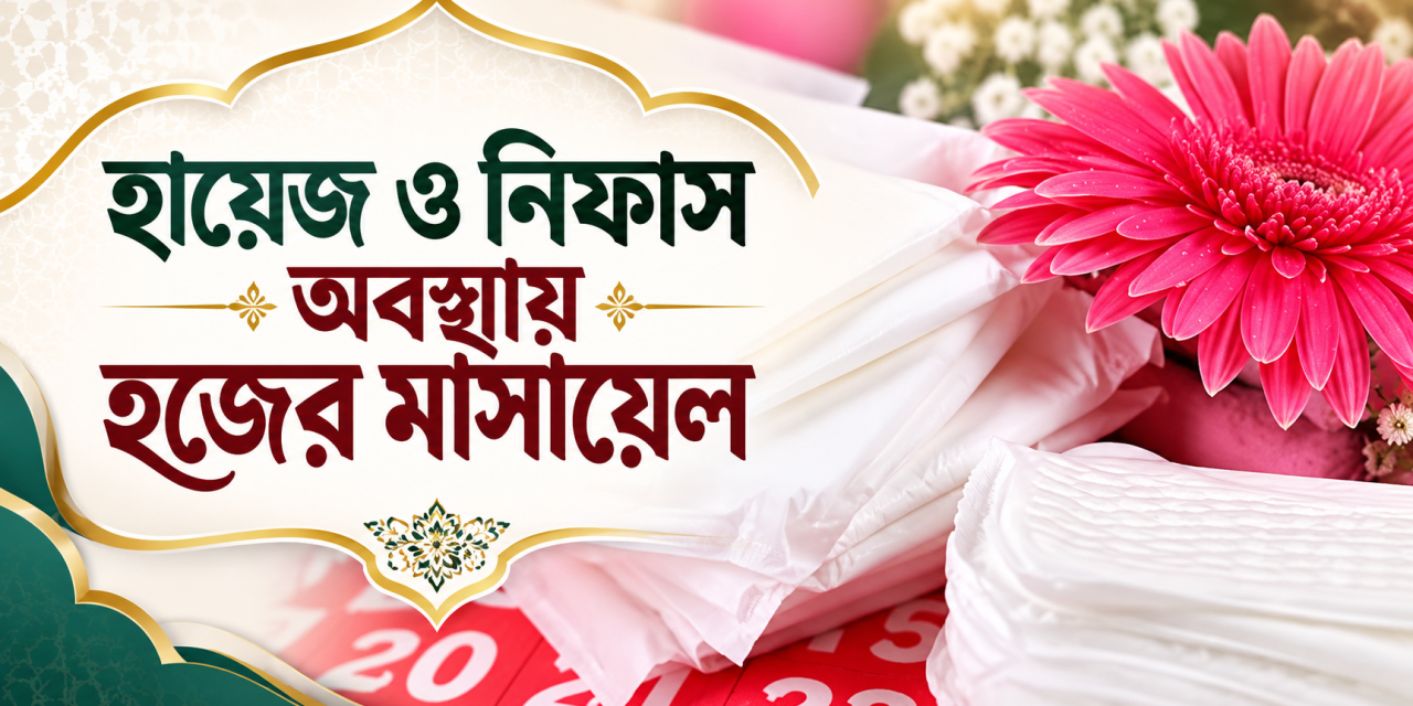 হজ্ব করাকালীন হায়েজ এসে গেলে করণীয় কী?
